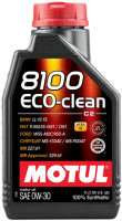 Motul 8100 Eco-clean 0W-30, 1л