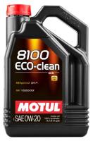 Motul 8100 Eco-clean 0W-20, 5л