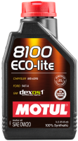 Motul 8100 Eco-lite 0W-20, 1л