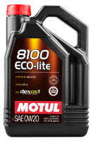 Motul 8100 Eco-lite 0W-20, 5л